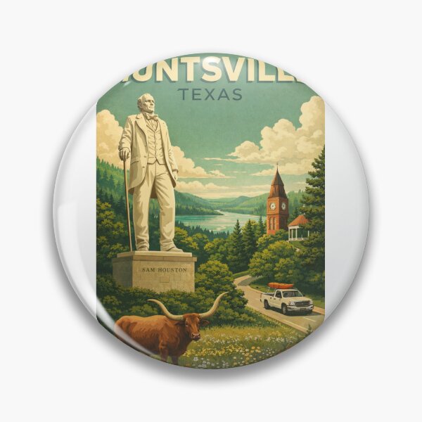 Item preview, Huntsville Texas Sam Houston Statue Walker County Piney Woods designed and sold by Aryabek.