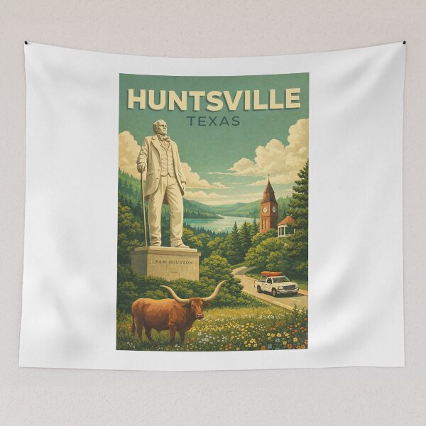 Item preview, Huntsville Texas Sam Houston Statue Walker County Piney Woods designed and sold by Aryabek.