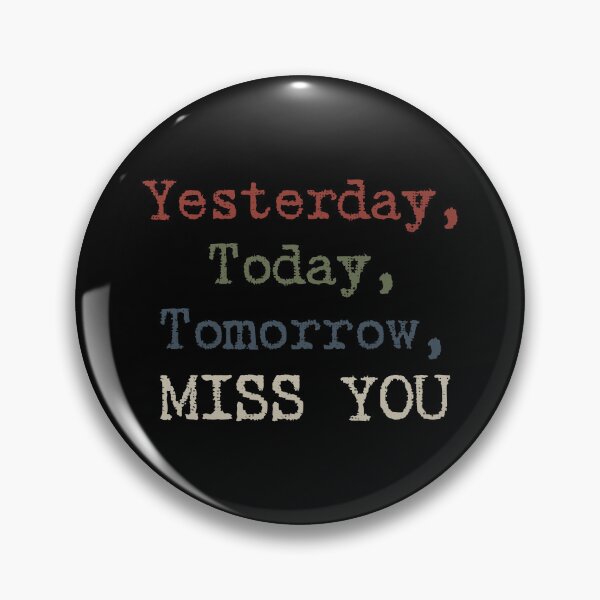 Item preview, Yesterday, Today, Tomorrow, MISS YOU. #2 designed and sold by EunsooLee.