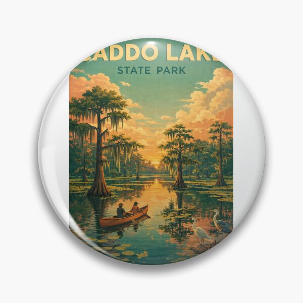 Item preview, Caddo Lake State Park Texas Louisiana Cypress Swamp Bayou Landscape designed and sold by Aryabek.