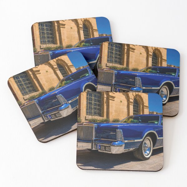 Item preview, Classic Lincoln Continental Blue – Vintage American Luxury Car Photography designed and sold by William A McCarthy.