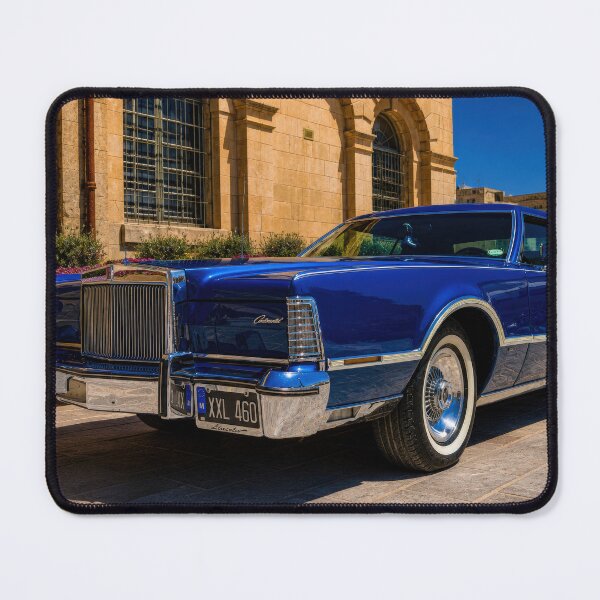 Item preview, Classic Lincoln Continental Blue – Vintage American Luxury Car Photography designed and sold by William A McCarthy.