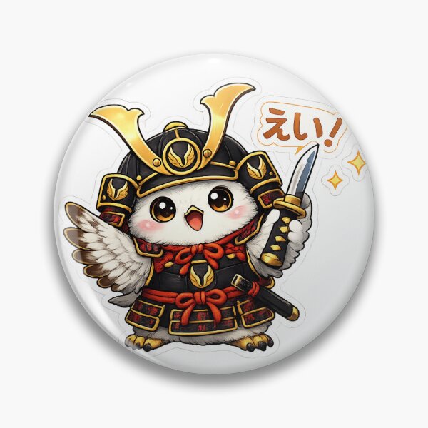 Item preview, Samurai Long-Tailed Tit designed and sold by samuraibloom.
