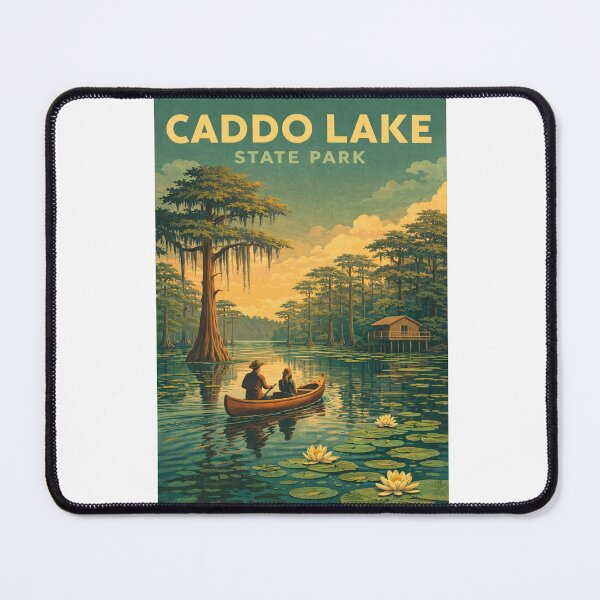 Item preview, Caddo Lake State Park Texas Louisiana Big Cypress Bayou Cypress Forest designed and sold by Aryabek.