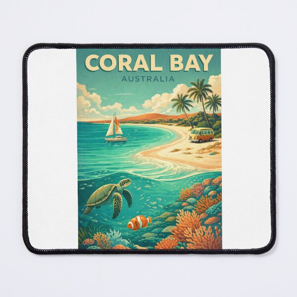 Item preview, Coral Bay Western Australia Ningaloo Reef Indian Ocean Coast designed and sold by Aryabek.