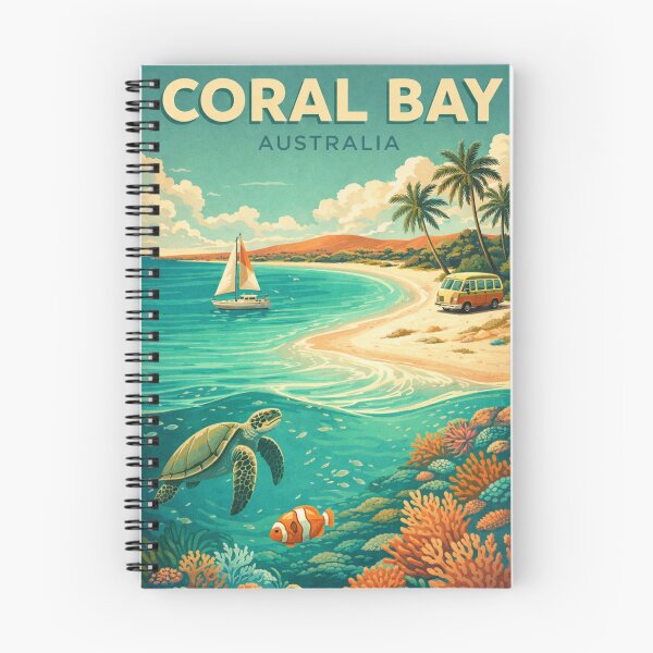 Item preview, Coral Bay Western Australia Ningaloo Reef Indian Ocean Coast designed and sold by Aryabek.