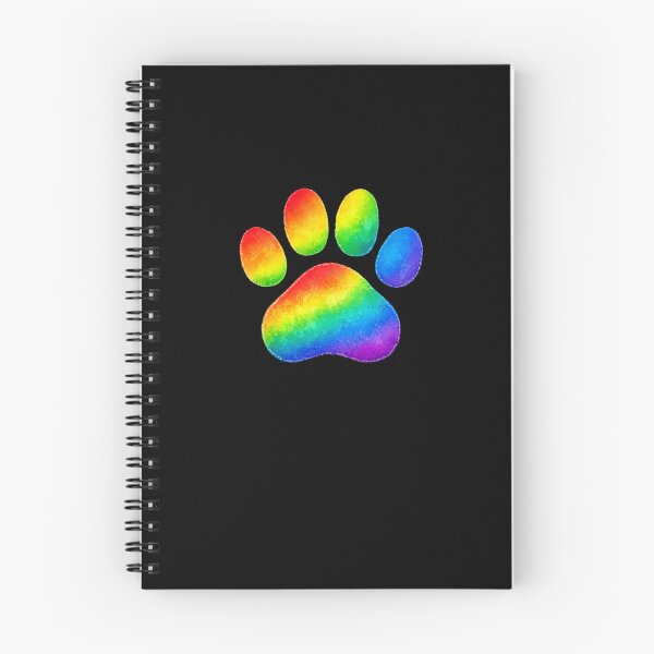 Item preview, Rainbow Paw Print TShirt designed and sold by Maria Tanner Designs.