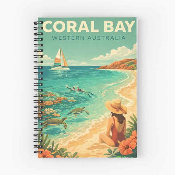 Item preview, Coral Bay Western Australia Ningaloo Coast Exmouth Gulf Marine Life designed and sold by Aryabek.