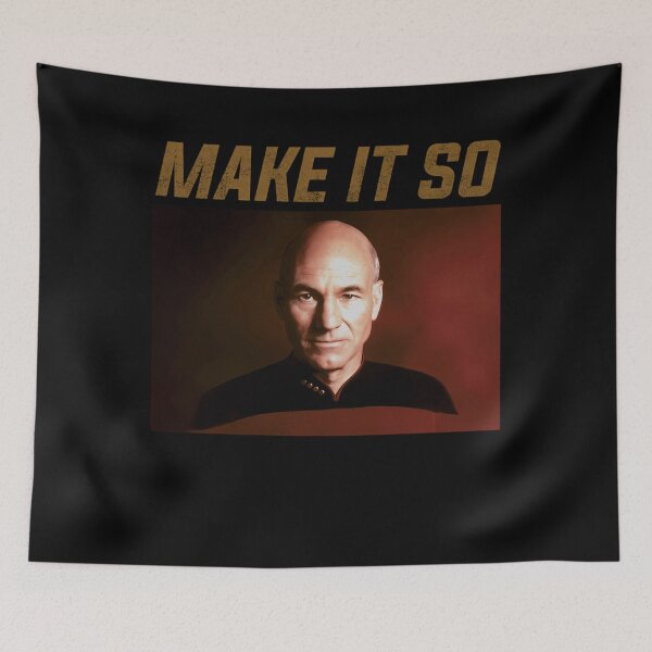 Item preview, Star Trek The Next Generation Picard Make It So Panel designed and sold by youssefad1.