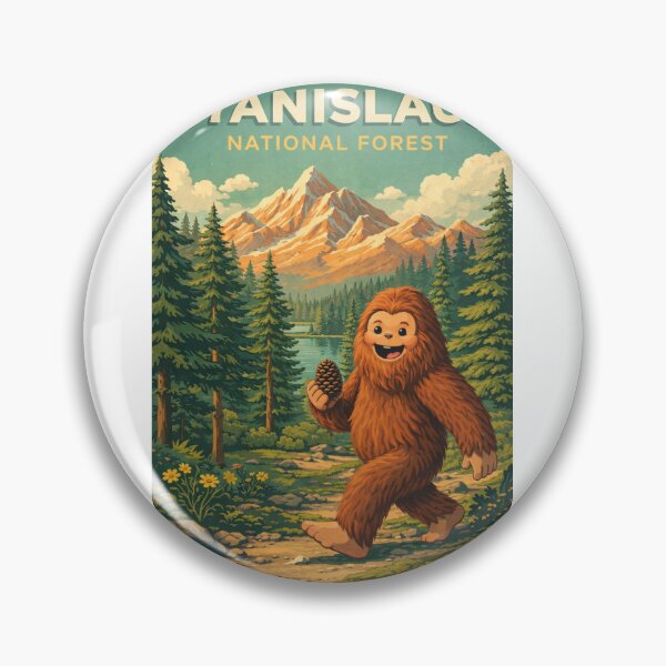 Item preview, Stanislaus National Forest California Sierra Nevada Bigfoot Landscape designed and sold by Aryabek.