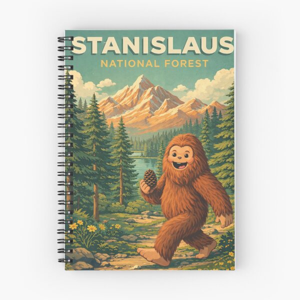 Item preview, Stanislaus National Forest California Sierra Nevada Bigfoot Landscape designed and sold by Aryabek.