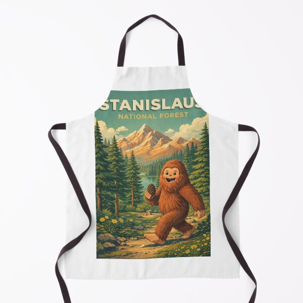 Item preview, Stanislaus National Forest California Sierra Nevada Bigfoot Landscape designed and sold by Aryabek.