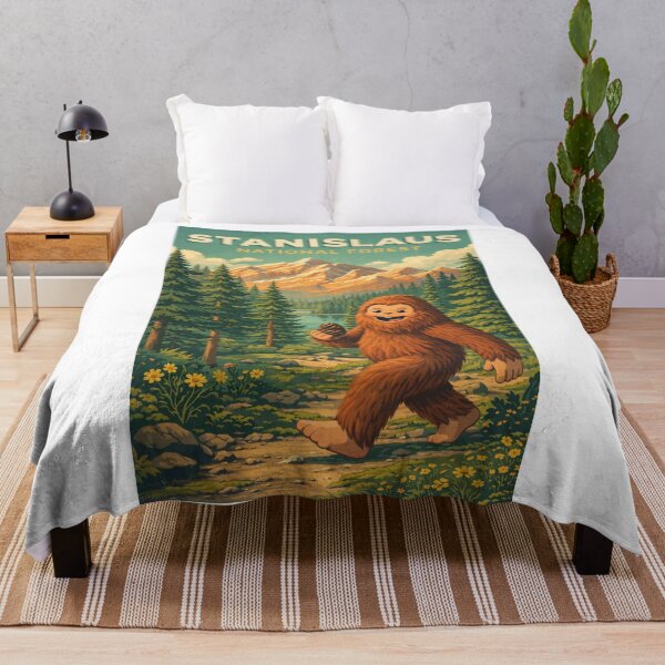 Item preview, Stanislaus National Forest California Sierra Nevada Bigfoot Landscape designed and sold by Aryabek.