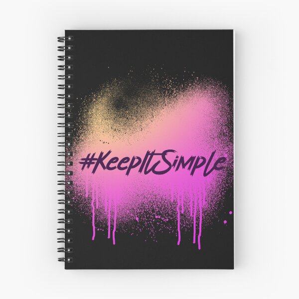 Item preview, #KeepItSimple Hashtag T-Shirt designed and sold by DwishOriginals.