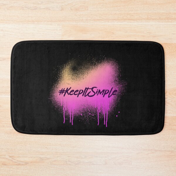 Item preview, #KeepItSimple Hashtag T-Shirt designed and sold by DwishOriginals.