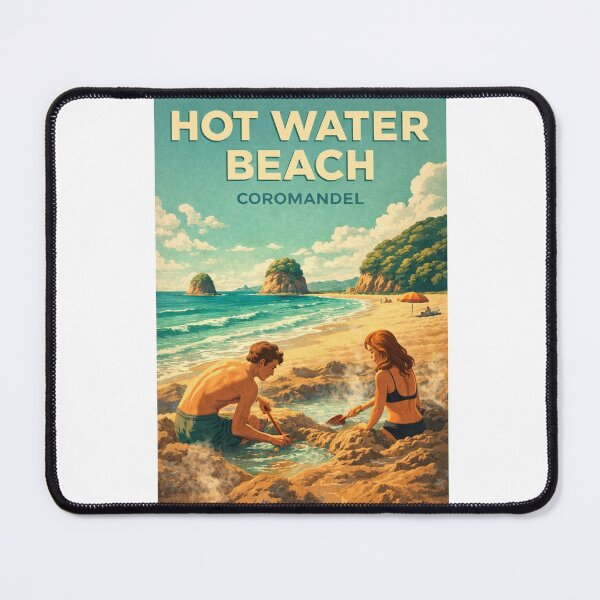 Item preview, Hot Water Beach Coromandel Peninsula New Zealand Pacific Coast designed and sold by Aryabek.