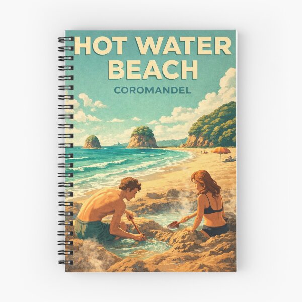 Item preview, Hot Water Beach Coromandel Peninsula New Zealand Pacific Coast designed and sold by Aryabek.