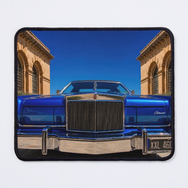 Item preview, Lincoln Continental Front View – Classic American Luxury Car Symmetry Photography designed and sold by William A McCarthy.