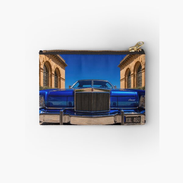 Item preview, Lincoln Continental Front View – Classic American Luxury Car Symmetry Photography designed and sold by William A McCarthy.