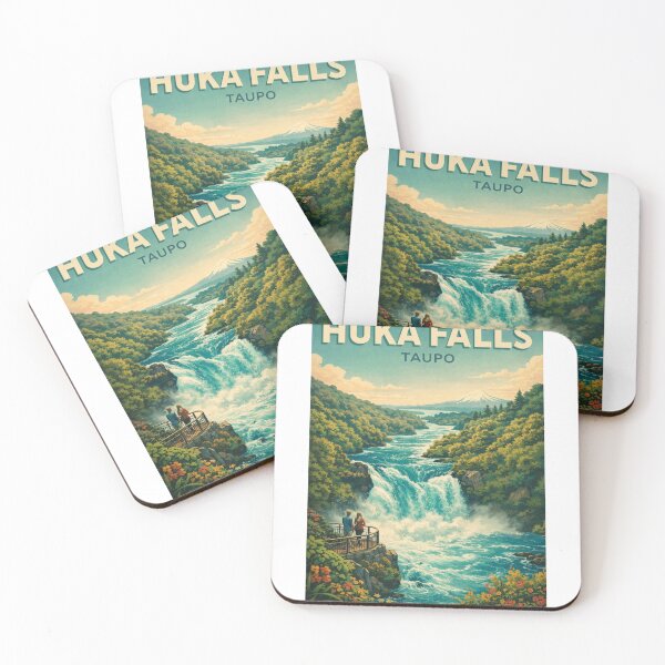 Item preview, Huka Falls Taupō Waikato Region Waikato River New Zealand designed and sold by Aryabek.
