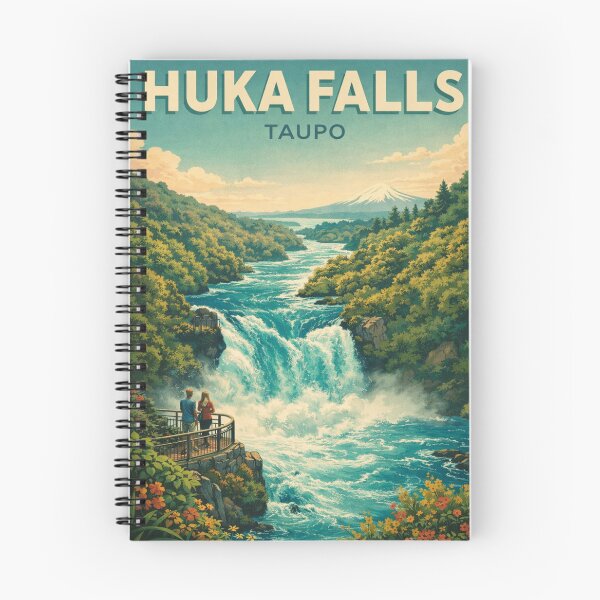 Item preview, Huka Falls Taupō Waikato Region Waikato River New Zealand designed and sold by Aryabek.