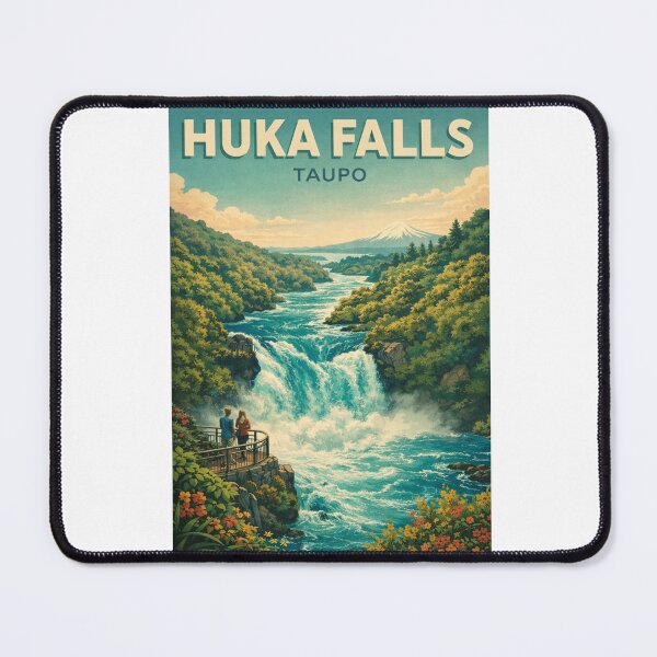 Item preview, Huka Falls Taupō Waikato Region Waikato River New Zealand designed and sold by Aryabek.