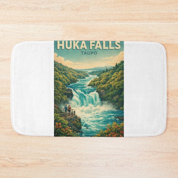 Item preview, Huka Falls Taupō Waikato Region Waikato River New Zealand designed and sold by Aryabek.