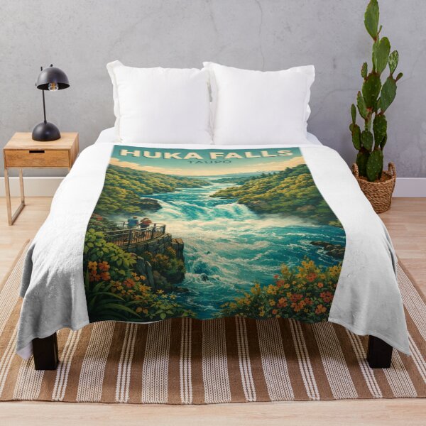 Item preview, Huka Falls Taupō Waikato Region Waikato River New Zealand designed and sold by Aryabek.