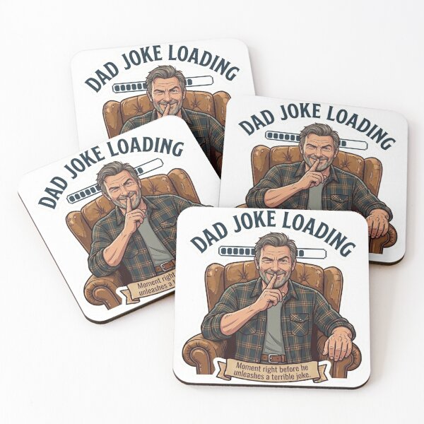 Item preview, Dad Joke Loading: Terrible Joke Incoming - Funny Dad Design designed and sold by DailyStruggleCo.