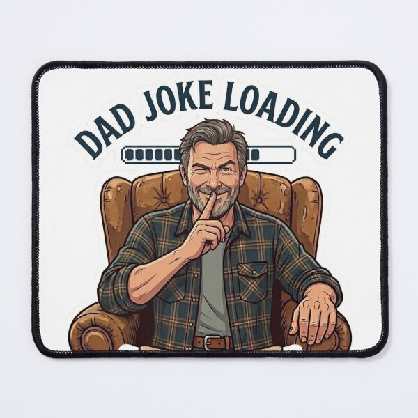Item preview, Dad Joke Loading: Terrible Joke Incoming - Funny Dad Design designed and sold by DailyStruggleCo.