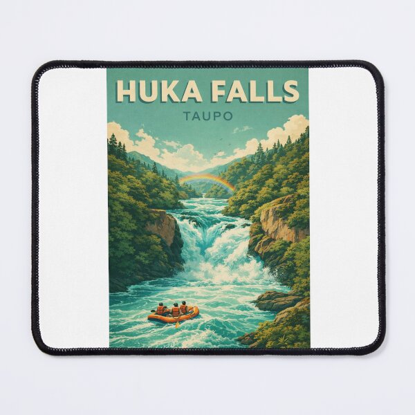 Item preview, Huka Falls Taupō Waikato River Lake Taupō North Island designed and sold by Aryabek.