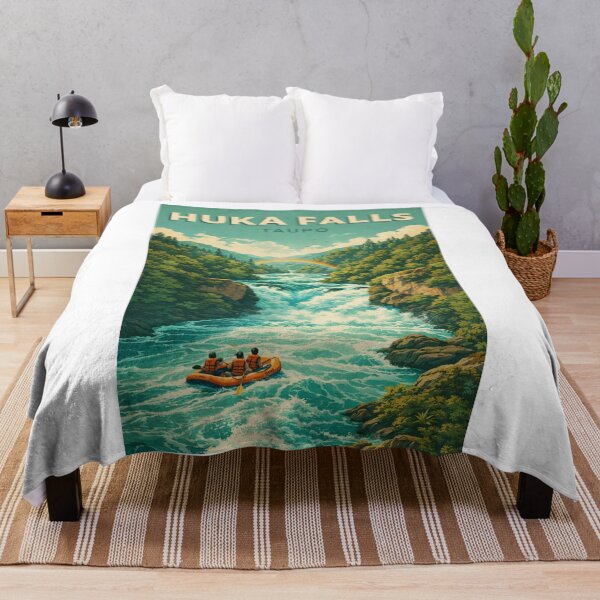 Item preview, Huka Falls Taupō Waikato River Lake Taupō North Island designed and sold by Aryabek.