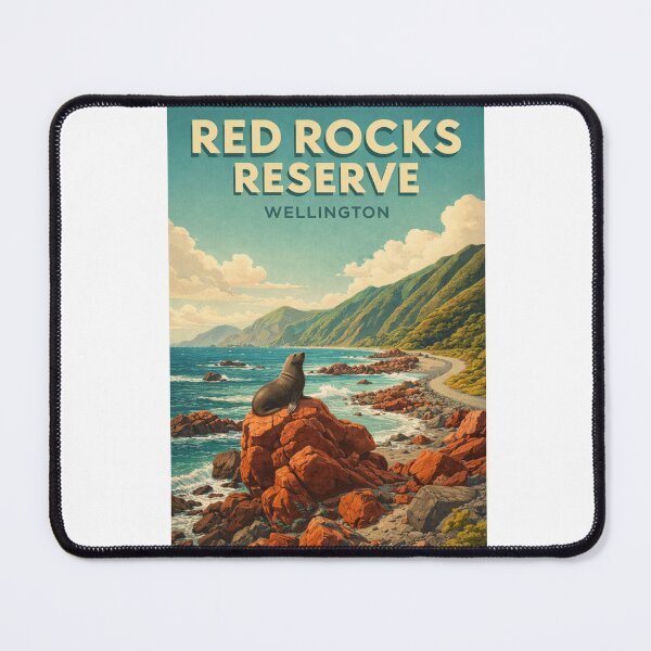 Item preview, Red Rocks Reserve Wellington Te Kopahou Reserve Cook Strait Coast designed and sold by Aryabek.