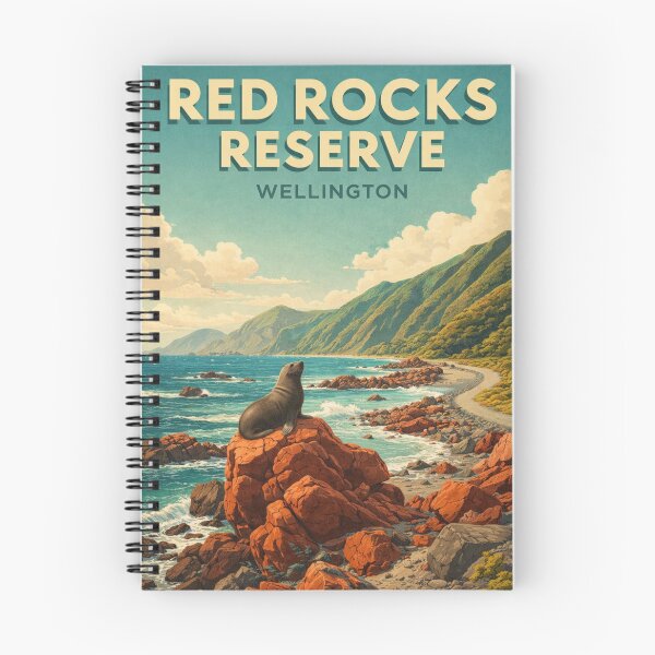 Item preview, Red Rocks Reserve Wellington Te Kopahou Reserve Cook Strait Coast designed and sold by Aryabek.