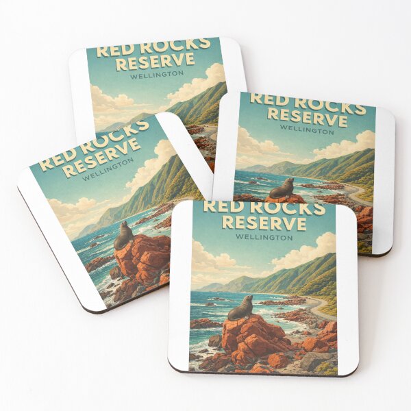 Item preview, Red Rocks Reserve Wellington Te Kopahou Reserve Cook Strait Coast designed and sold by Aryabek.