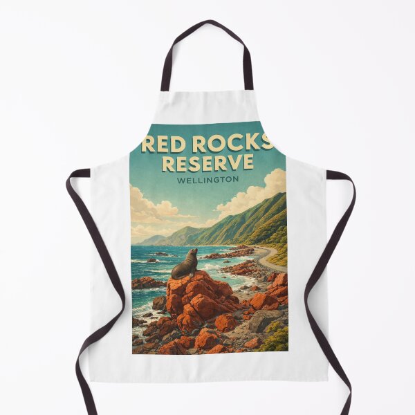 Item preview, Red Rocks Reserve Wellington Te Kopahou Reserve Cook Strait Coast designed and sold by Aryabek.