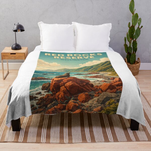 Item preview, Red Rocks Reserve Wellington Te Kopahou Reserve Cook Strait Coast designed and sold by Aryabek.