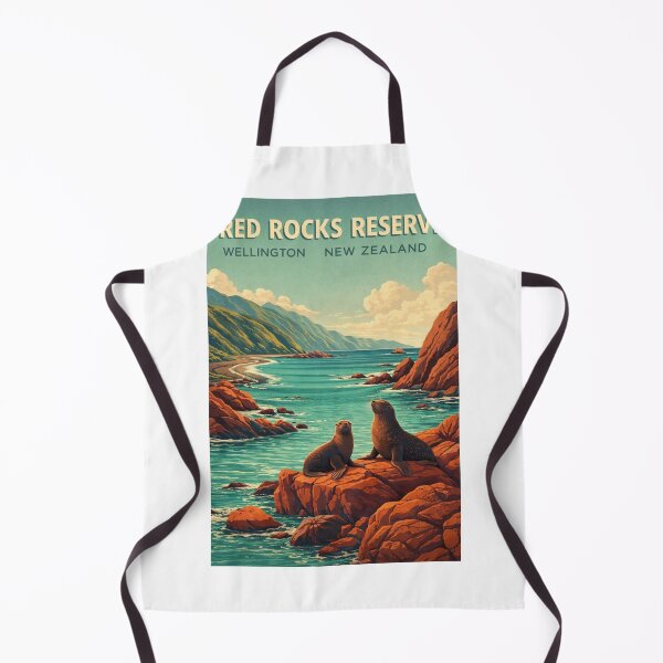 Item preview, Red Rocks Reserve Wellington Te Kopahou Owhiro Bay Sinclair Head designed and sold by Aryabek.