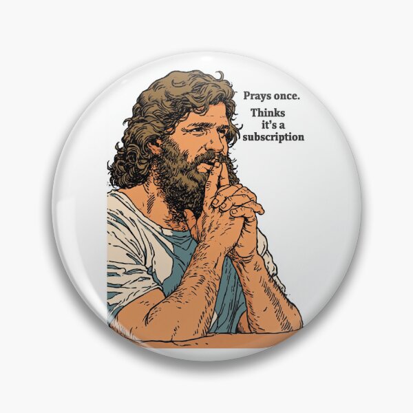 Item preview, Prays Once Thinks Its a Subscription Profile Art designed and sold by Piotrek0001.