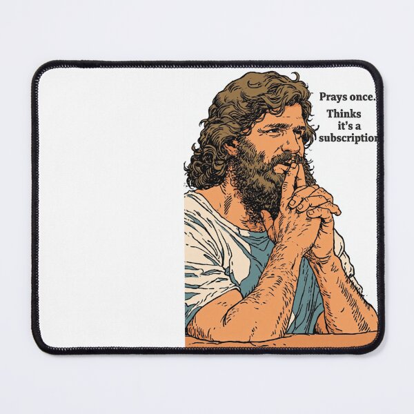 Item preview, Prays Once Thinks Its a Subscription Profile Art designed and sold by Piotrek0001.