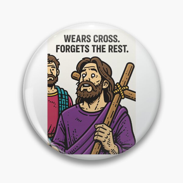 Item preview, Wears Cross Forgets The Rest Purple Shirt Graphic designed and sold by Piotrek0001.