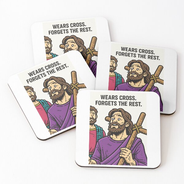 Item preview, Wears Cross Forgets The Rest Purple Shirt Graphic designed and sold by Piotrek0001.