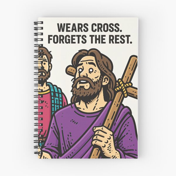 Item preview, Wears Cross Forgets The Rest Purple Shirt Graphic designed and sold by Piotrek0001.