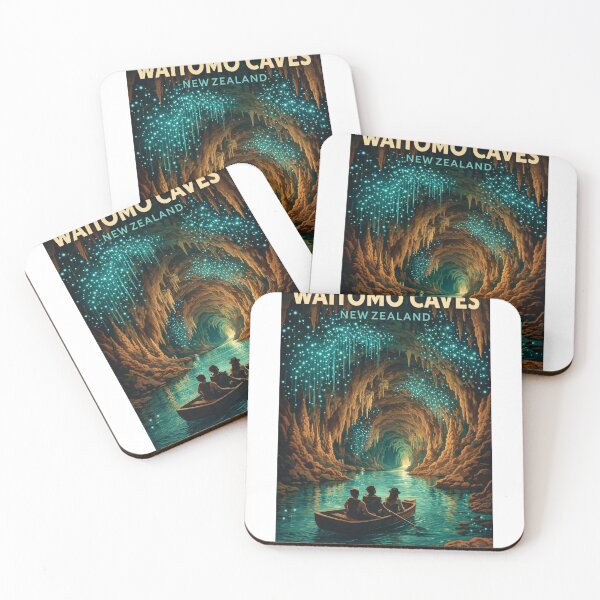 Item preview, Waitomo Caves Waikato Region Glowworm Grotto North Island New Zealand designed and sold by Aryabek.