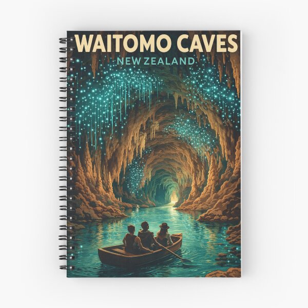 Item preview, Waitomo Caves Waikato Region Glowworm Grotto North Island New Zealand designed and sold by Aryabek.