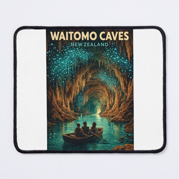Item preview, Waitomo Caves Waikato Region Glowworm Grotto North Island New Zealand designed and sold by Aryabek.