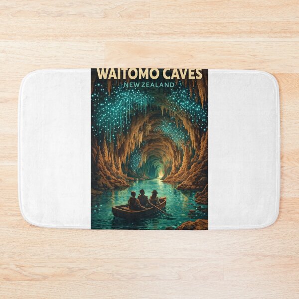Item preview, Waitomo Caves Waikato Region Glowworm Grotto North Island New Zealand designed and sold by Aryabek.