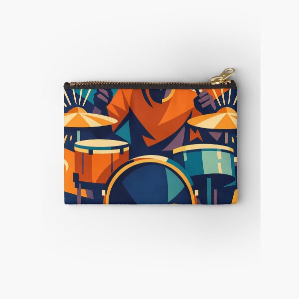 Item preview, Geometric Drummer in Festival Colour Shapes designed and sold by InkSmithery.