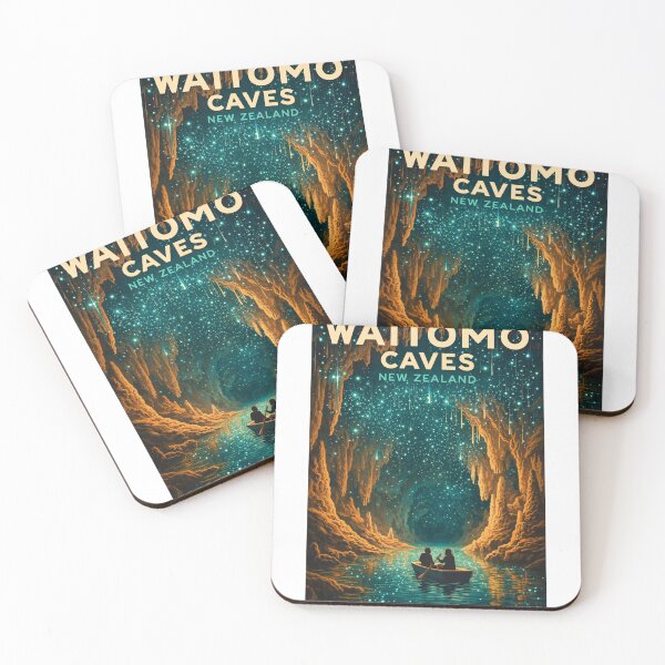 Item preview,  Waitomo Caves Waikato Region Glowworm Grotto Ruakuri Cave Aranui Cave designed and sold by Aryabek.