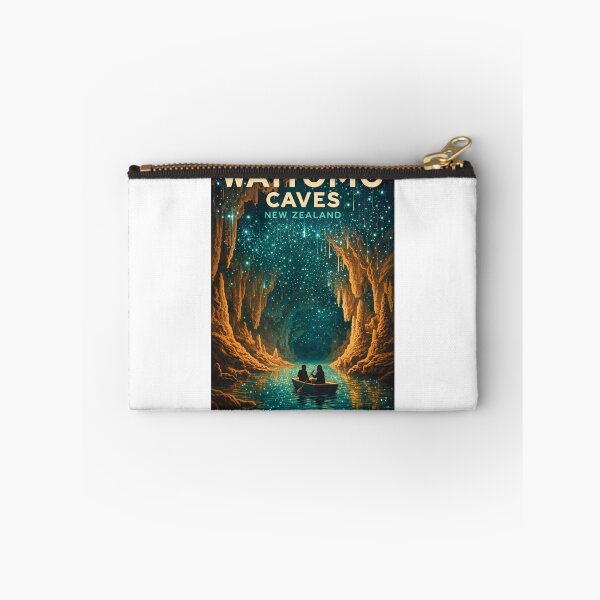 Item preview,  Waitomo Caves Waikato Region Glowworm Grotto Ruakuri Cave Aranui Cave designed and sold by Aryabek.